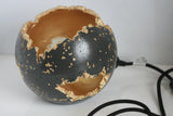 Concrete Sphere Wabi Sabi Lamp | Large