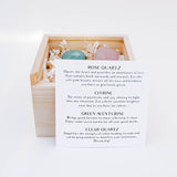 Crystal Gift Box | GOOD VIBES (THANK YOU) - Kaiko Studio