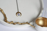 Amethyst and Apatite Crystal Necklace - Kaiko Studio