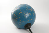 Blue Concrete Sphere Table Lamp with Edison Bulb | Concrete Light - Kaiko Studio