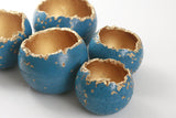 Dark Blue Concrete Decorative Sphere | LIMITED EDITION - Kaiko Studio