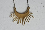 Starburst Necklace | Brass - Kaiko Studio