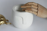 Concrete Zen Planter Medium | Flowerpot - Kaiko Studio