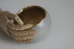 Grey Concrete Decorative Sphere | Concrete Planter - Kaiko Studio