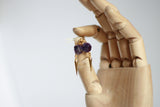 Statement Crystal Earrings | Amethyst - Kaiko Studio