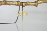 Delicate Brass Dragonfly Necklace | Spirituality - Kaiko Studio