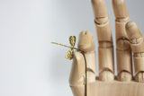 Delicate Brass Dragonfly Necklace | Spirituality - Kaiko Studio