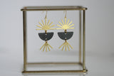 Rays of Light Earrings | Beltane - Kaiko Studio