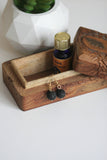 Lava Bead Earrings | Aromatherapy - Kaiko Studio