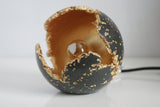 Concrete Sphere Wabi Sabi Lamp | - Kaiko Studio
