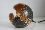 Concrete Sphere Wabi Sabi Lamp | - Kaiko Studio