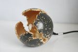 Concrete Sphere Wabi Sabi Lamp | - Kaiko Studio