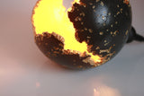 Concrete Sphere Wabi Sabi Lamp | - Kaiko Studio