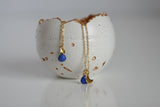 Dainty Crystal Necklace | Lapis Lazuli