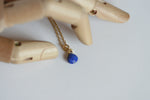 Dainty Crystal Necklace | Lapis Lazuli