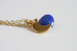 Dainty Crystal Necklace | Lapis Lazuli