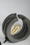 Concrete STARGATE Table Lamp | Sci-Fi Home Decor