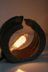 Concrete STARGATE Table Lamp | Sci-Fi Home Decor