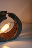 Concrete STARGATE Table Lamp | Sci-Fi Home Decor