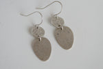 Hammered Silver Earrings | Freeform