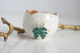 Patina Leaf Earrings | Nature Jewellery