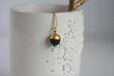 Acorn Lava Necklace | Aromatherapy Jewellery - Kaiko Studio
