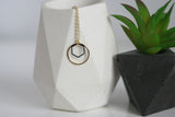 Delicate Geometric Necklace | Minimal