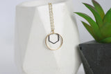 Delicate Geometric Necklace | Minimal