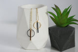 Delicate Geometric Necklace | Minimal
