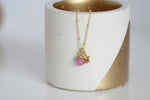 Delicate Rose Quartz Jewellery  | Crystal Jewellery - Kaiko Studio