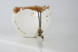 Delicate Mushroom Necklace | Brass