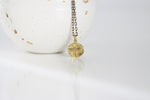 Delicate Brass Dragonfly Necklace | Spirituality