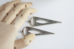 "Free Spirit" Statement Earrings | Silver Plated