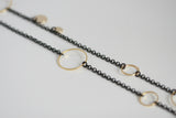 Statement Moon & Sun Jewellery | Black & Gold