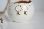 Moon & Star Earrings | Celestial