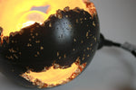 Concrete Sphere Wabi Sabi Lamp | Large