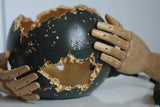Concrete Sphere Wabi Sabi Lamp | Large