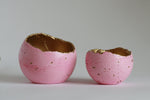 Pink Concrete Sphere Candleholder |  Planter - Kaiko Studio