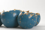 Dark Blue Concrete Decorative Sphere | LIMITED EDITION - Kaiko Studio