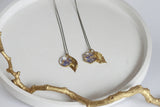 Cornflower Petal Confetti Necklace | Botanical Jewellery - Kaiko Studio