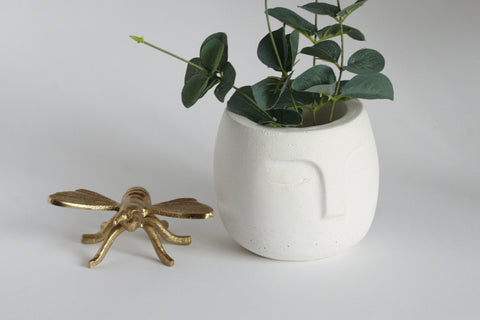 Concrete Zen Planter Medium | Flowerpot - Kaiko Studio