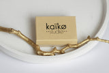Delicate Brass Night-Sky Earrings | Stargazing - Kaiko Studio