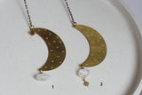 Moon and Quartz Crystal Wall Decor | Window Decor - Kaiko Studio