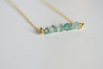 Delicate Apatite Necklace | Crystal Jewellery
