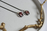 Rose Petal & Gold Leaf Necklace | Botanical Jewellery - Kaiko Studio