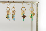 Delicate Northern Star Earrings | Beaded Jewellery