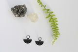 Black Moon Earrings - Kaiko Studio