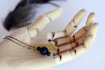 Feather Aromatherapy Necklace | Essential Oil Diffuser Necklace - Kaiko Studio
