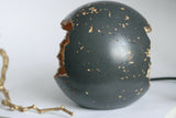 Large Concrete Sphere Table Lamp with Edison Bulb | Concrete Light - Kaiko Studio