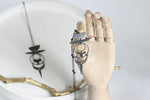 Spiritual Symbol Brass Statement Necklace | Holistic - Kaiko Studio